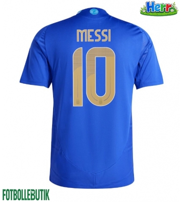 Argentina Lionel Messi #10 Bortatröja Copa America 2024 Kortärmad